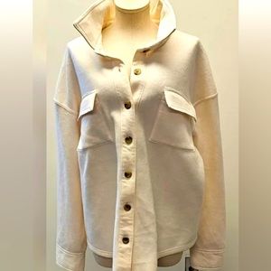 Steve Madden button down fleece